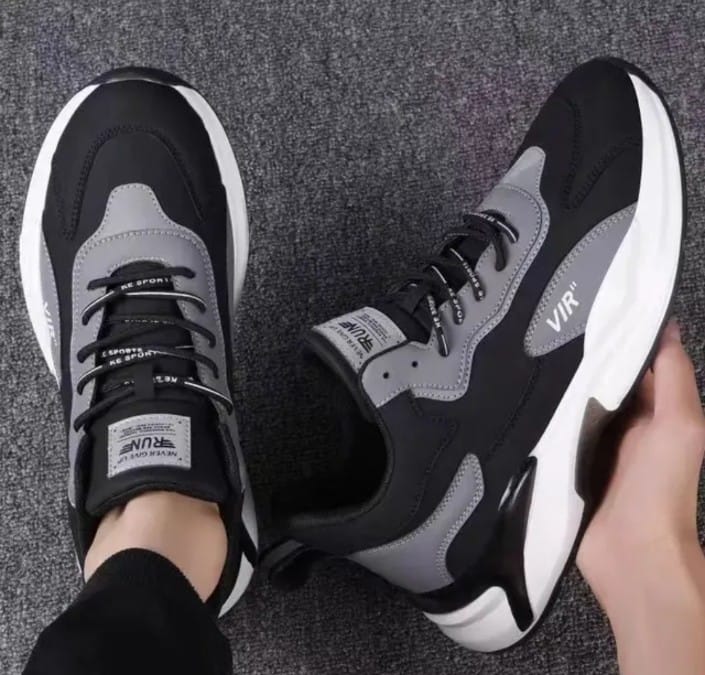 Comfortable Casual Sneakers for Everyday Wear - Grey