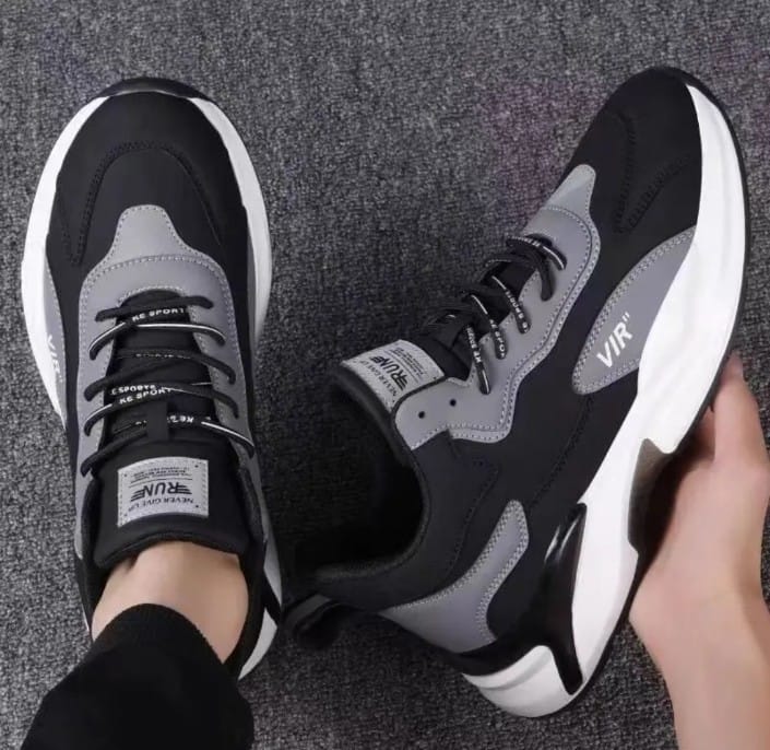 Comfortable Casual Sneakers for Everyday Wear - Grey