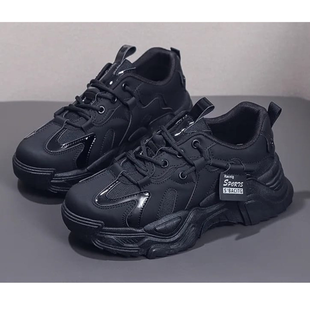 Chunky Vulcanize Shoes - Black