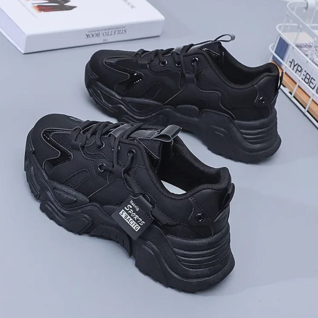 Chunky Vulcanize Shoes - Black